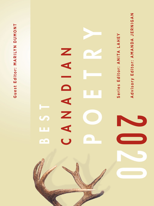 Title details for Best Canadian Poetry 2020 by Marilyn Dumont - Available